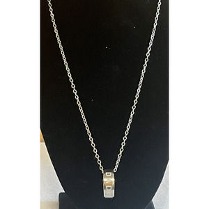 DAD STAINLESS STEEL RING/NECKLACE- PERFECT FATHERS DAY OR BIRTHDAY GIFT 20 in